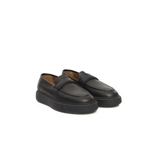 Cerruti 1881 Black Cowhide Loafer