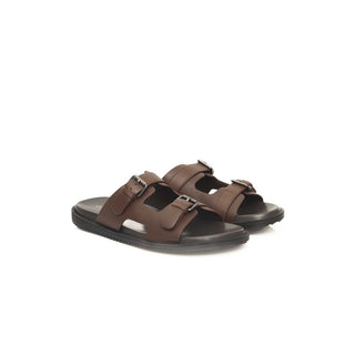 Cerruti 1881 Brown Cowhide Sandal