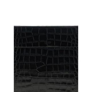 Tom Ford Crocodile print leather Pouch