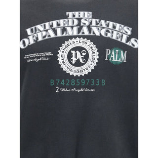 Palm Angels Dollar Loose Crew Vintage Sweatshir