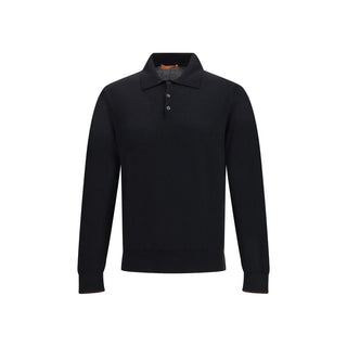 Cruna Black Wool Sweatshirt