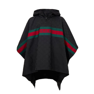 Gucci Black Polyester Trench Coat