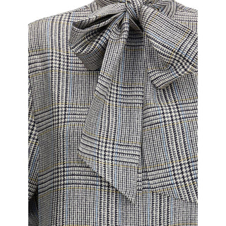 Thom Browne Hunting Tweed Silk Twill Shirt