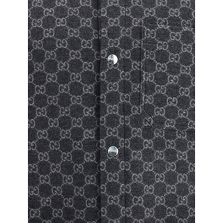 Gucci Wool Jacket with all-over GG monogram