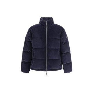 Burberry Cropped Corduroy Down Jacket