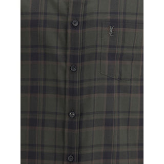 Saint Laurent Checked Shirt