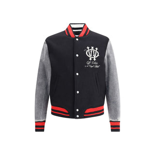 Off-White Gothic OW Wool Varsity Jacket