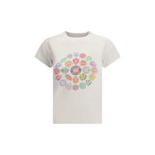 Balenciaga Graphic Logo Crew Neck T-Shirt