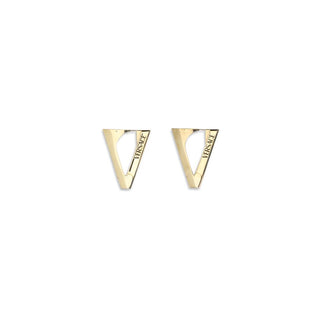 Versace V drop Earrings