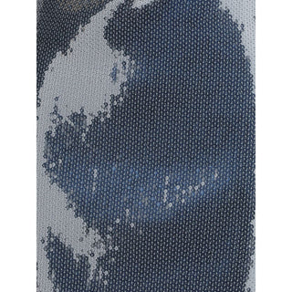 Coperni Ruched Sequin-Embellished Gown