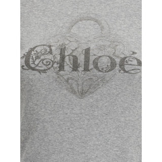 Chloé Gray Cotton Clothing