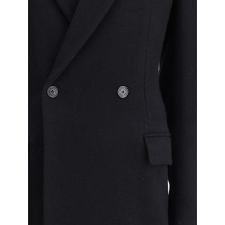 Balenciaga Oversized Godet double-breasted Coat