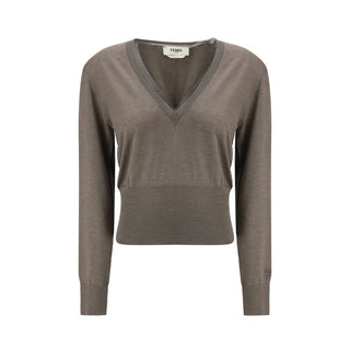 Fendi Cashmere and Silk long-sleeve Sweater