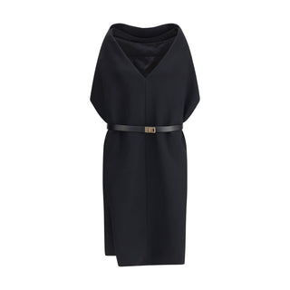Ferragamo Belted Midi Dress