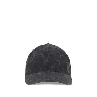 Marine Serre Moon Laser Denim Baseball Hat