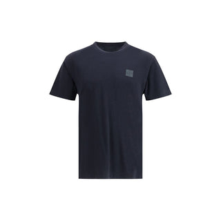 Stone Island Crew-neck T-shirt with monochrome compass logo