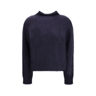 Max Mara Blue Polyamide Sweatshirt