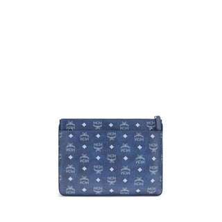 MCM Pouch with Visetos print