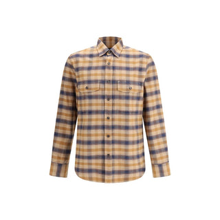 Brioni Checked cotton Shirt