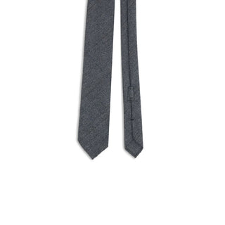 Brioni Gray Wool Tie
