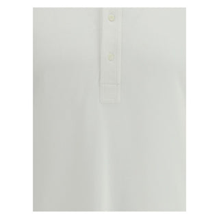 Brunello Cucinelli White Cotton Dress Shirt