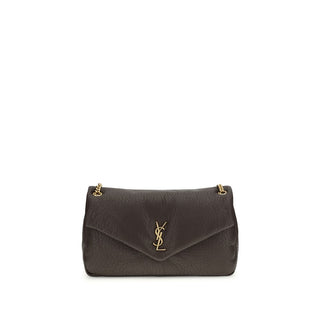 Saint Laurent Gray Lamb Ovis Aries Aries Shoulder Bag