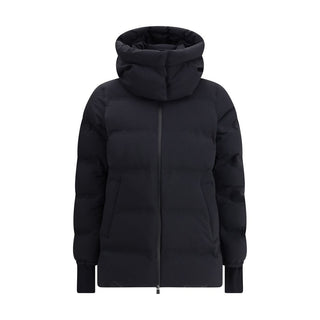 Herno Black Polyester Full-Length Jacket