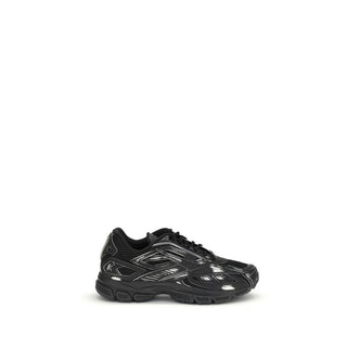 Reebok Black Polyethylene Athletic Sneakers