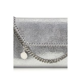 Stella McCartney Silver Polyester Shoulder Bag