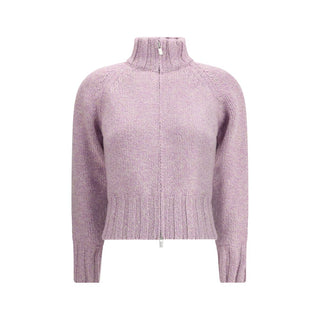 Magda Butrym Purple Cashmere Cardigan