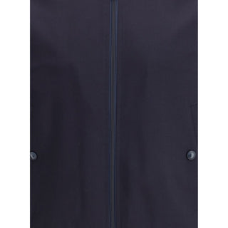 Thom Browne Blue Wool Bomber