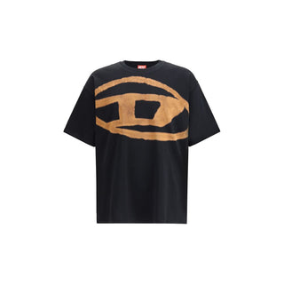 Diesel Black Cotton T-Shirt
