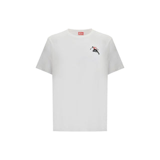 Diesel White Cotton T-Shirt