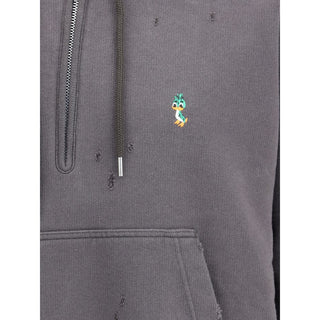 Maison Mihara Yasuhiro Green Cotton Sweatshirt