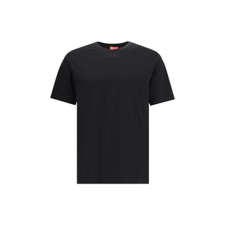 Diesel Black Cotton T-Shirt
