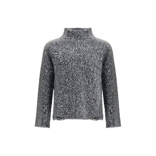 Diesel Gray Wool Sweater