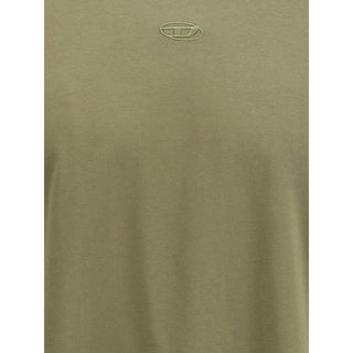 Diesel Green Cotton T-Shirt