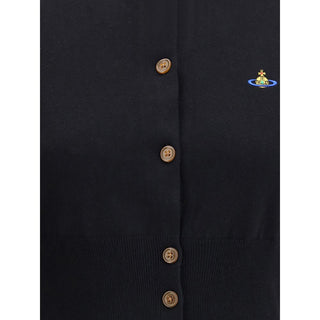 Vivienne Westwood Black Cotton Cardigan