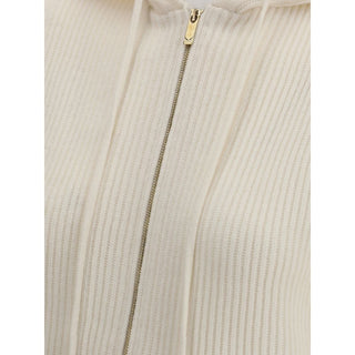 Max Mara White Wool Sweatshirt