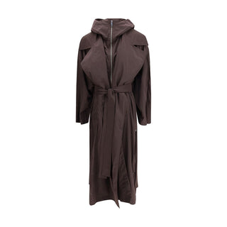 Max Mara Brown Polyamide Trench Coat