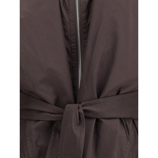 Max Mara Brown Polyamide Trench Coat