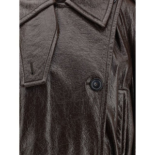 Max Mara Brown Cotton Coat