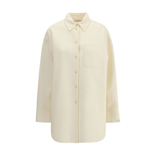 Max Mara Cream Wool Shirt
