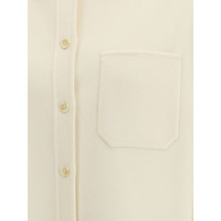 Max Mara Cream Wool Shirt