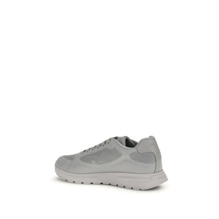 Prada Gray Rubber Athletic Sneakers