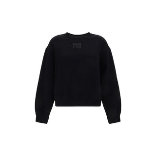 Alexander Wang Black Cotton Sweatshirt