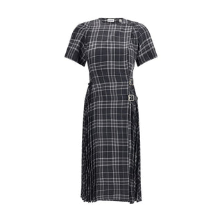 Burberry Gray Polyester Casual Dress