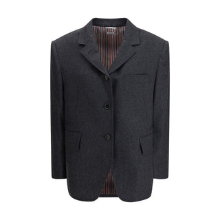 Thom Browne Gray Wool Blazer