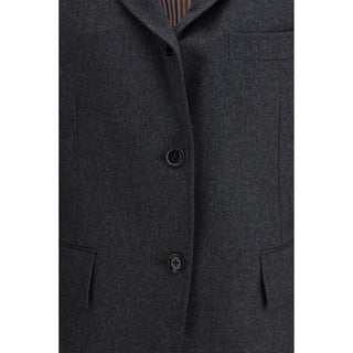 Thom Browne Gray Wool Blazer