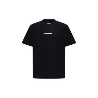 Jil Sander Black Cotton T-Shirt